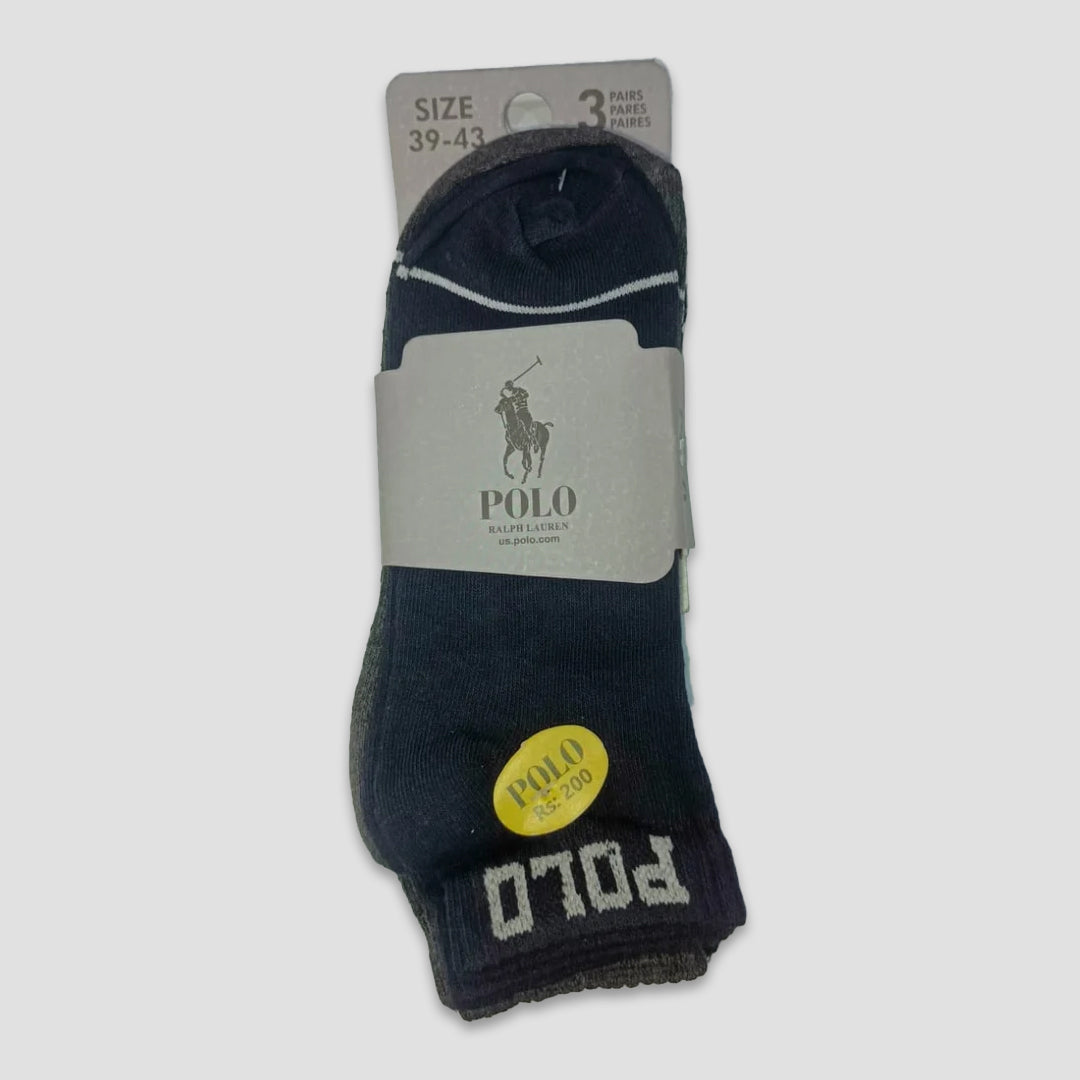 Pack of 3 men cotton mozza socks all brands