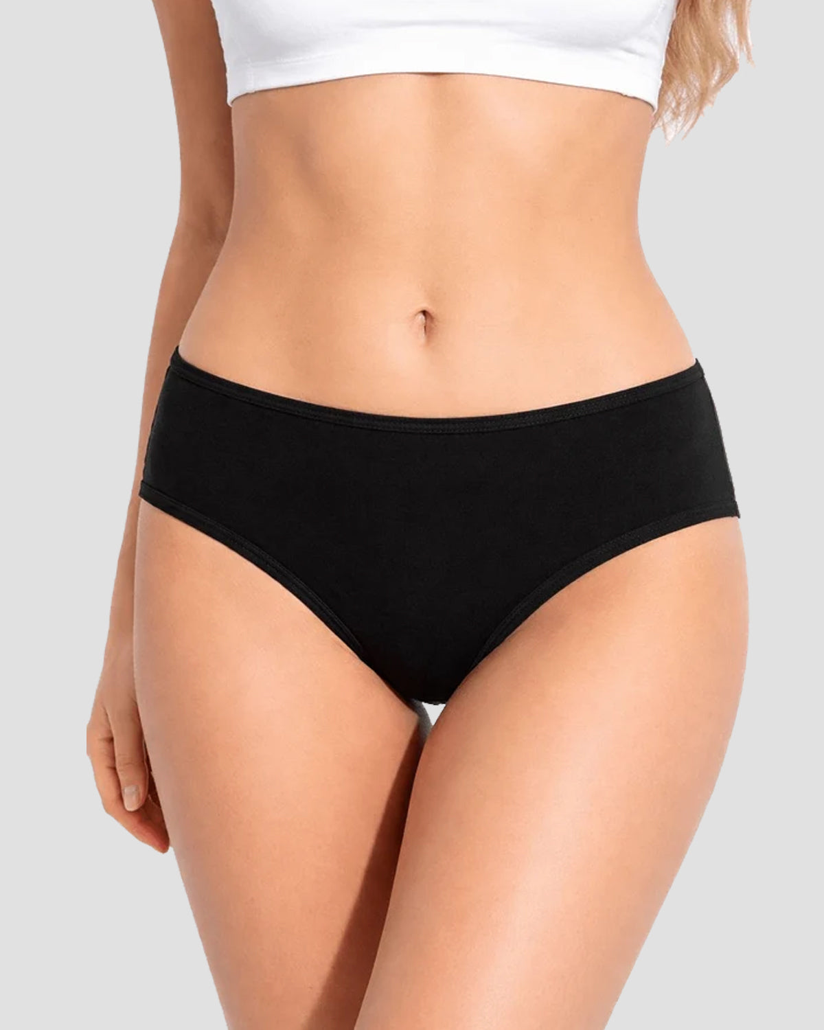 Pack of 5 plan malai jersey fabric ladies underwaye