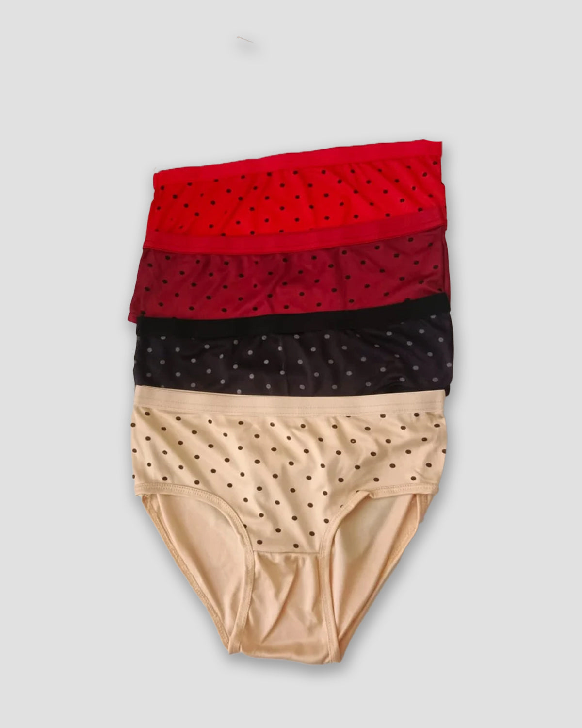 Pack of 5 malali jersy fabric ladies underwaye