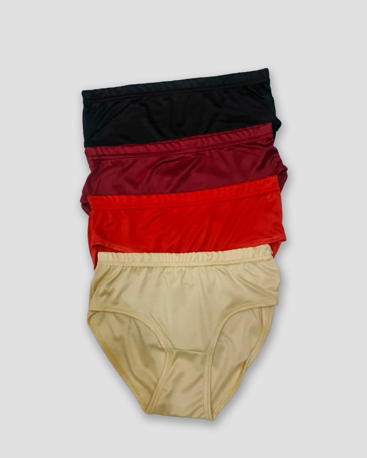 Pack of 5 fold malai jersy fabric ladies underwaye