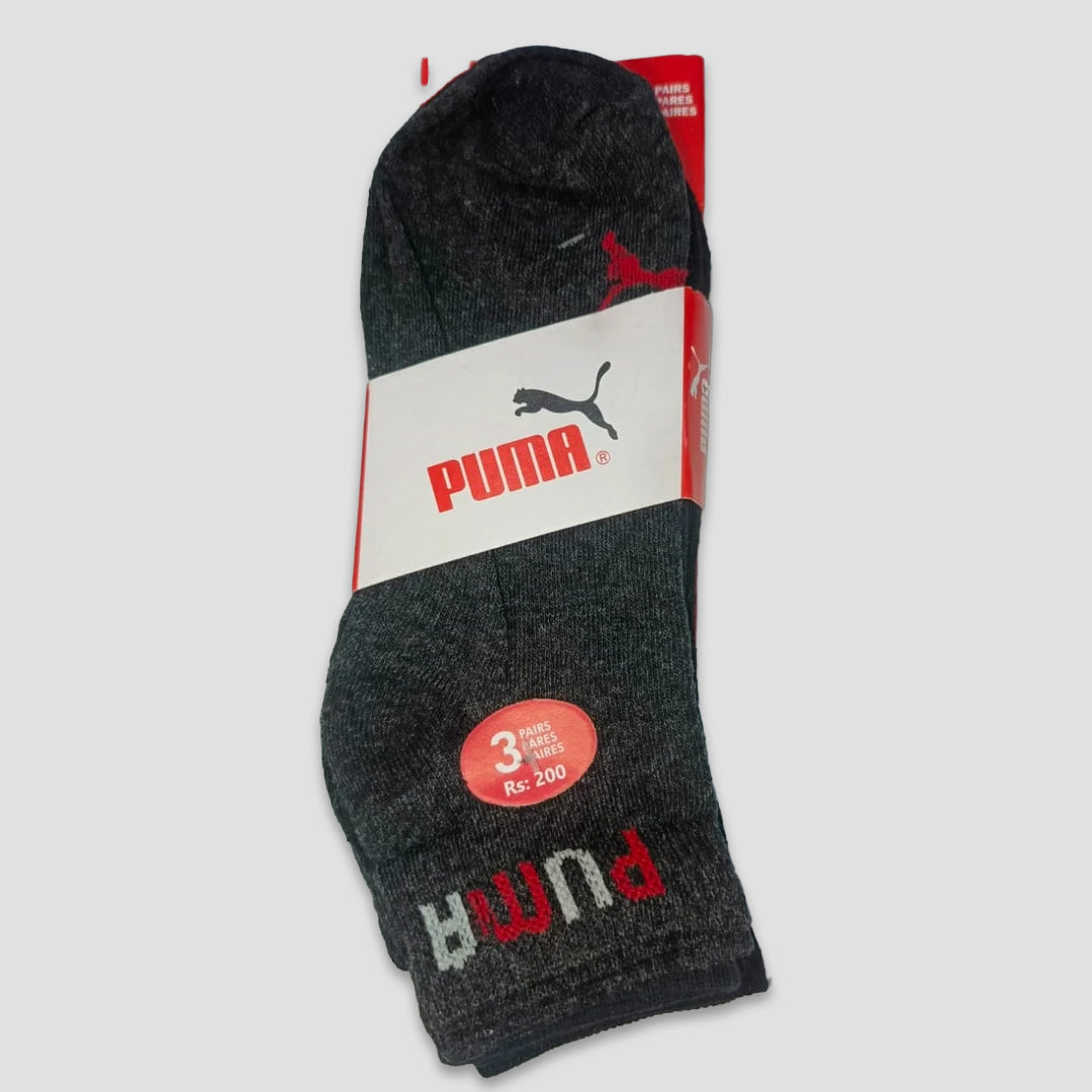 Pack of 3 men cotton mozza socks all brands