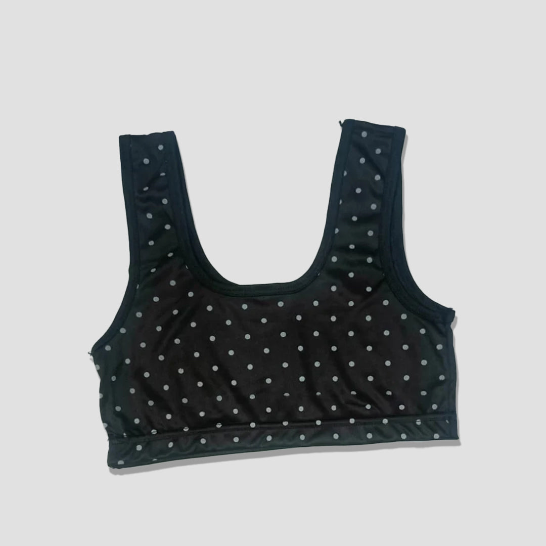 Pack of 5 dot malali jersy fabric ladies boloos