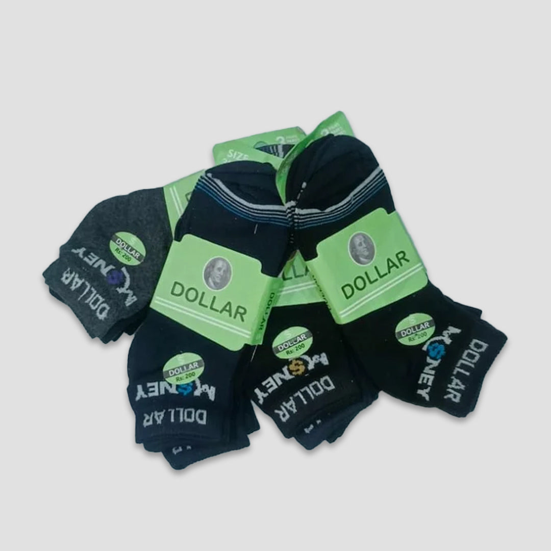 Pack of 3 men cotton mozza socks all brands