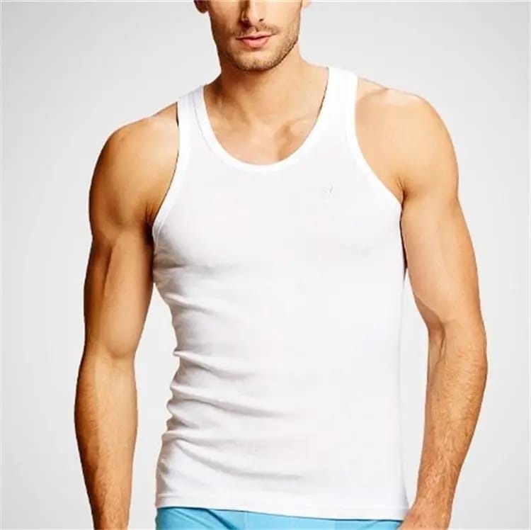 Pack of 6 star man vest pure cotton