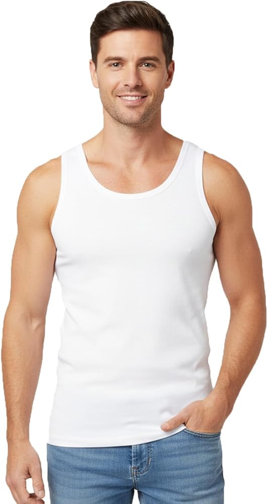 Pack of 6 sun gold man vest pure cotton