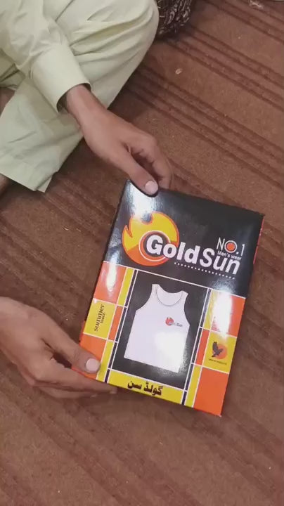 Pack of 6 gool gala man vest pure cotton